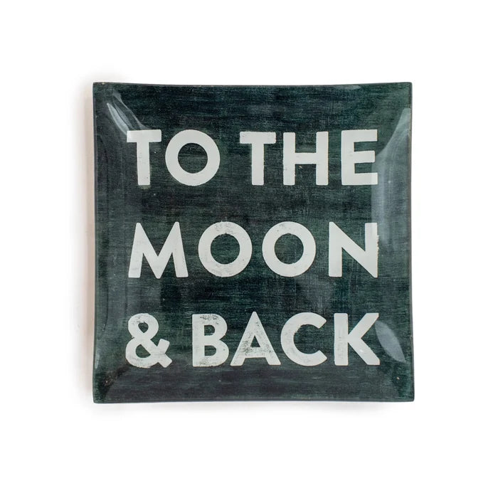 To The Moon & Back Plate - Madison's Niche