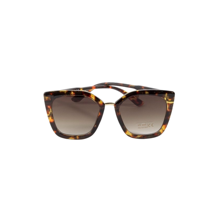 Toni Cat Eye Sunglasses in Brown - Madison's Niche