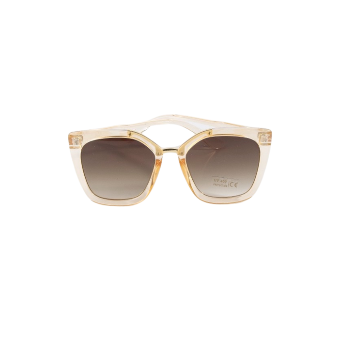Toni Cat Eye Sunglasses in Gold - Madison's Niche
