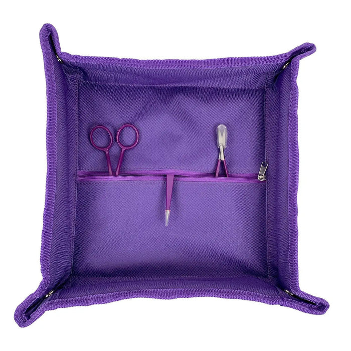 Tote Trivet Purple Storage