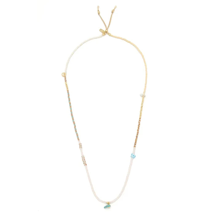 Tranquility Mixed Media Wrap in Gold - Madison's Niche