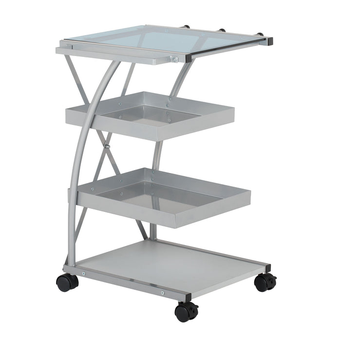 Triflex Taboret Silver / Blue