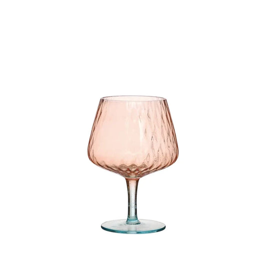 Two-Tone Fluted Wine Glass - Madison's Niche