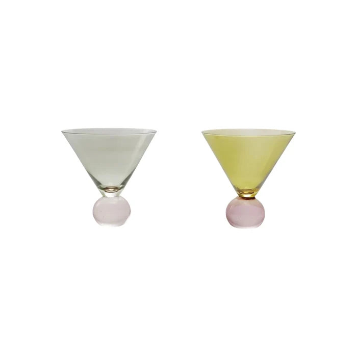 Two-Tone Martini Glass - Madison's Niche