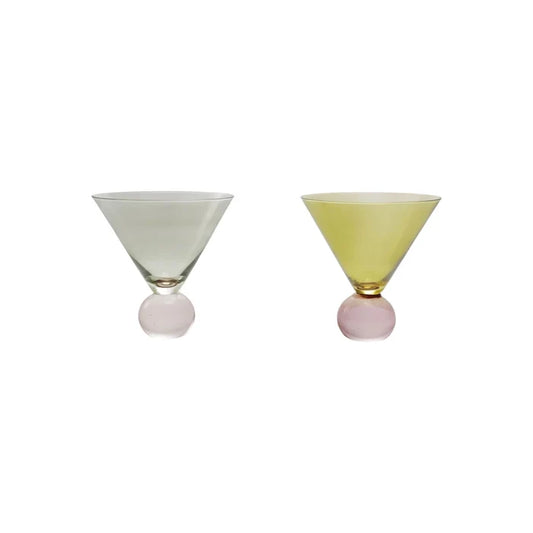Two-Tone Martini Glass - Madison's Niche