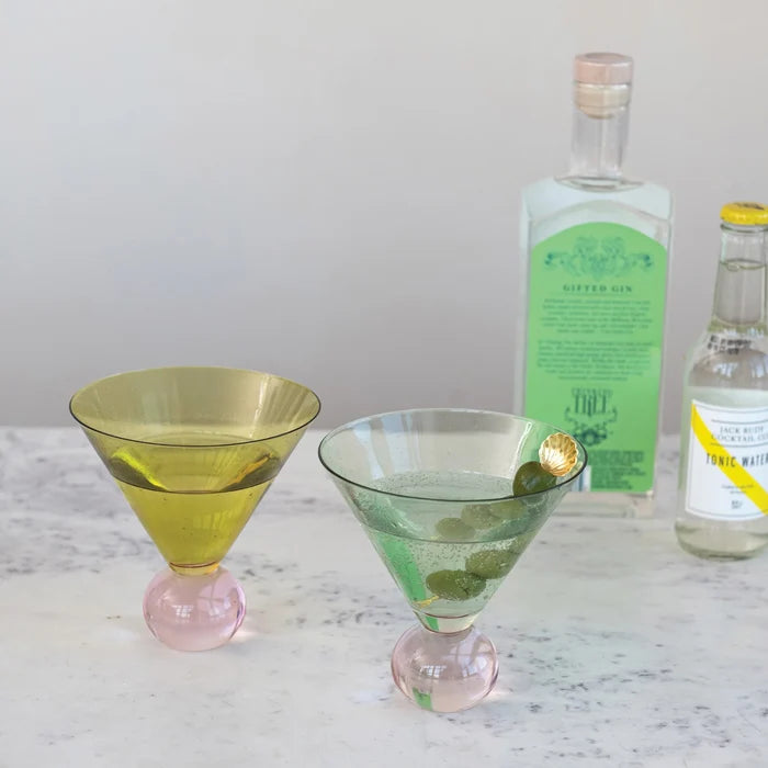 Two-Tone Martini Glass - Madison's Niche