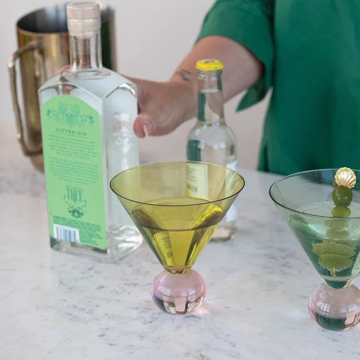Two-Tone Martini Glass - Madison's Niche