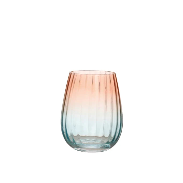 Two-Tone Stemless Wine Glass - Madison's Niche