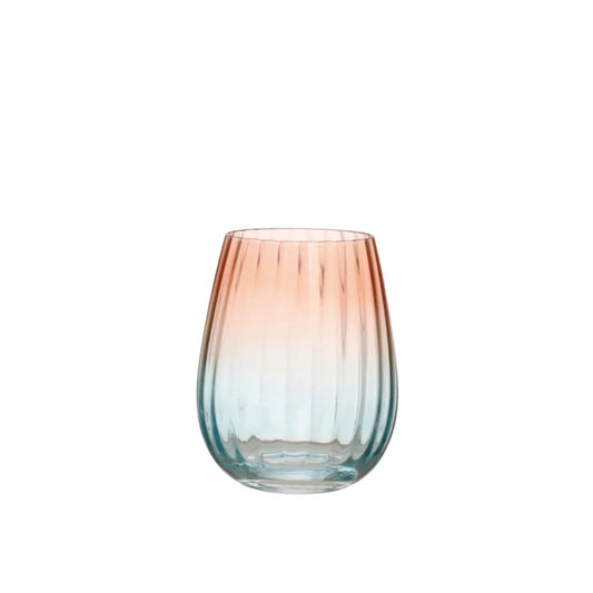 Two-Tone Stemless Wine Glass - Madison's Niche