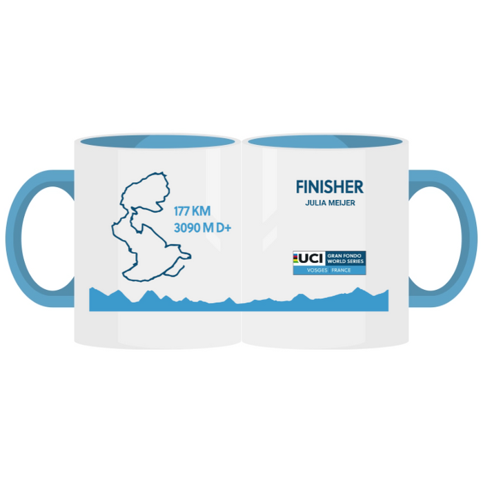 UCI GF Vosges - Finisher mug parcours