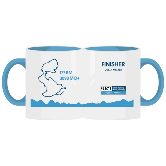 UCI GF Vosges - Finisher mug parcours