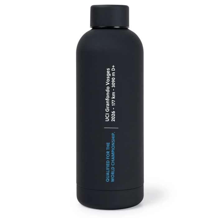 UCI GF Vosges - Insulated finisher bottle - Qualified for WC