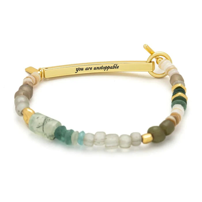 Unstoppable Message Bracelet - Madison's Niche