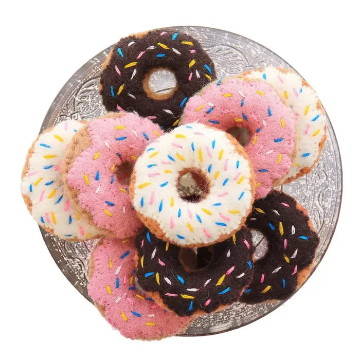 Vanilla Donut Cat Toy - Madison's Niche