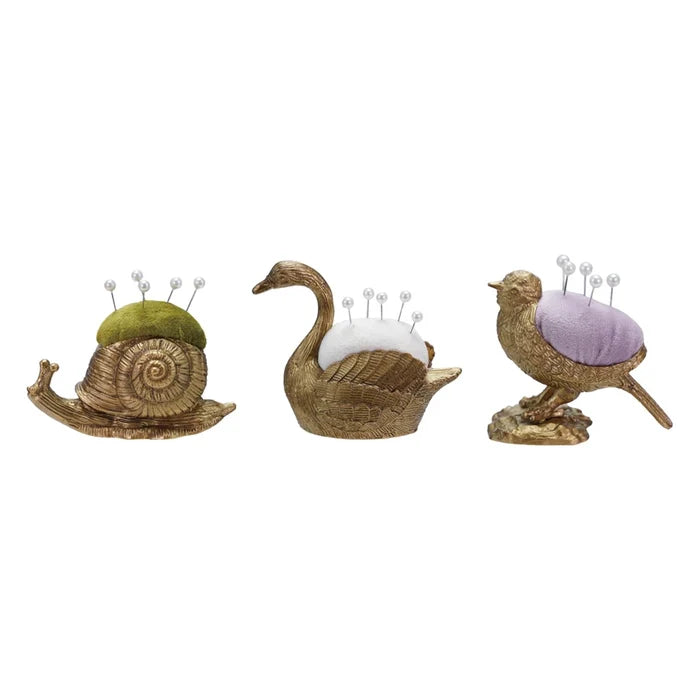 Velvet Pin Cushion with Pins - Madison's Niche