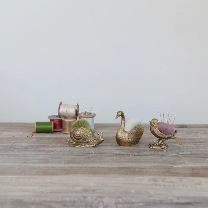 Velvet Pin Cushion with Pins - Madison's Niche