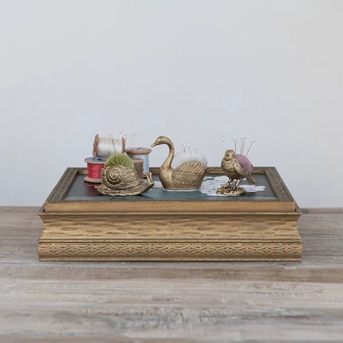 Velvet Pin Cushion with Pins - Madison's Niche