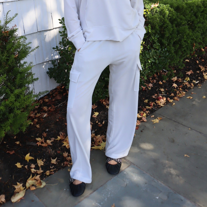Vera Cargo Pant in Grey - Madison's Niche