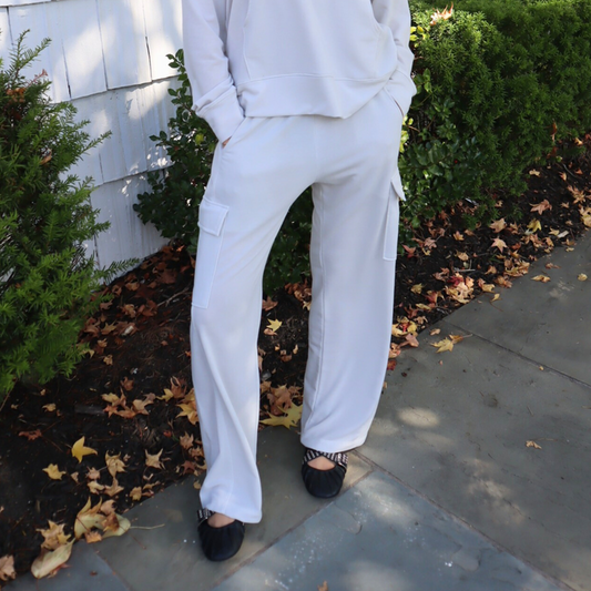 Vera Cargo Pant in Grey - Madison's Niche