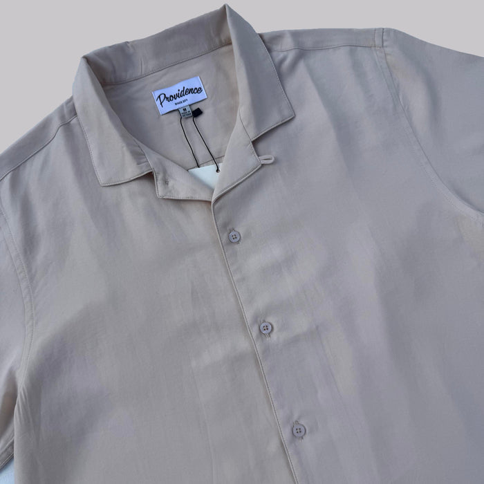 View Camp Collar Shirt - Natural