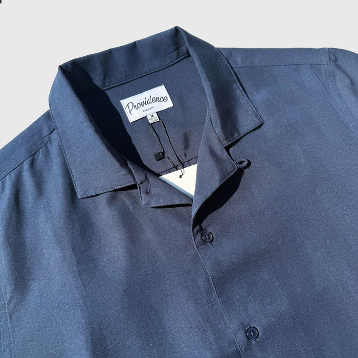 View Camp Collar Shirt - Navy