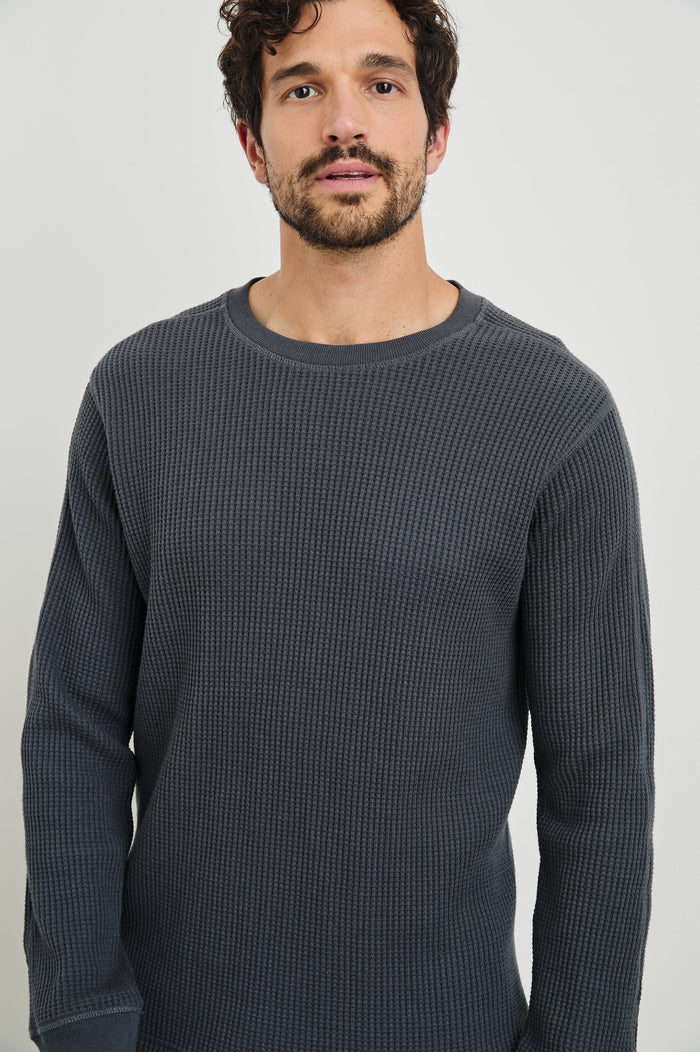 Wade Top in Ink - Madison's Niche