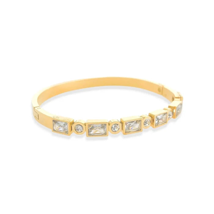 Water Resistant Bangle in Gold - Madison's Niche
