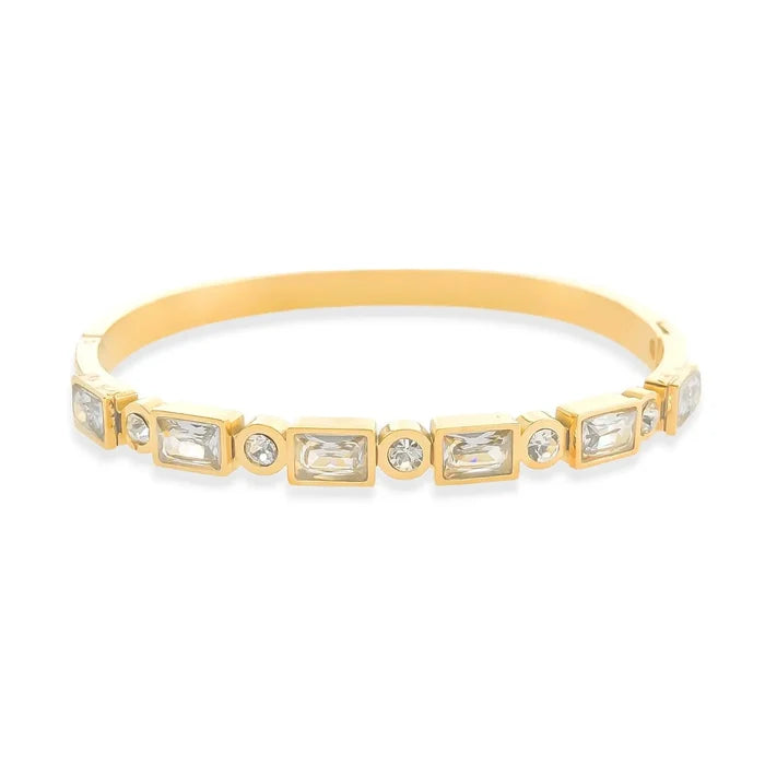 Water Resistant Bangle in Gold - Madison's Niche