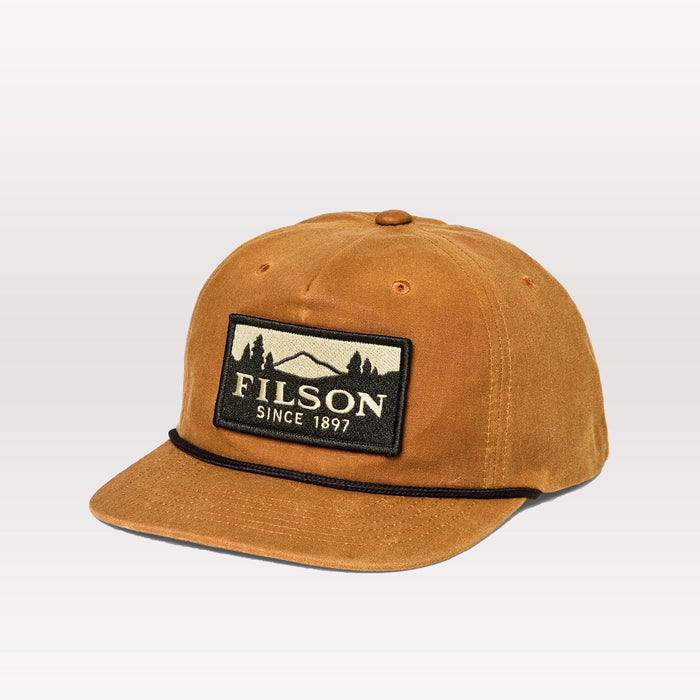 Waxed Trucker Cap - Gold Brown