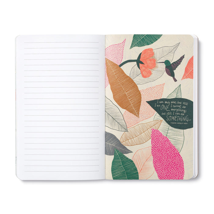 “We can begin by doing small things…” Journal - Madison's Niche