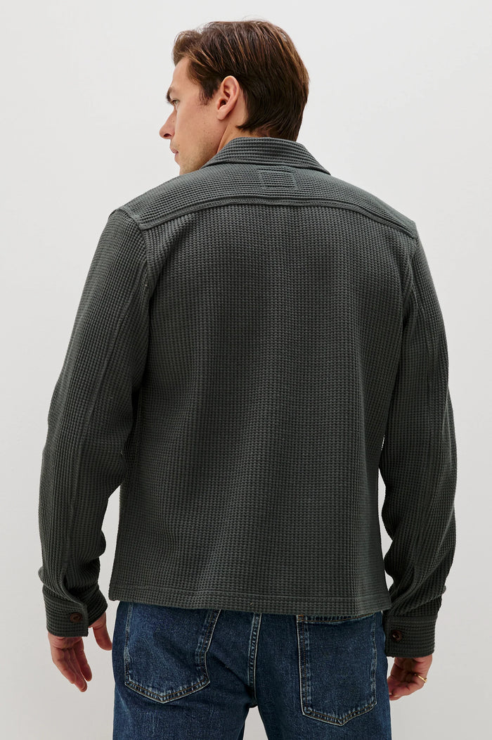 Wells Overshirt in Ink - Madison's Niche