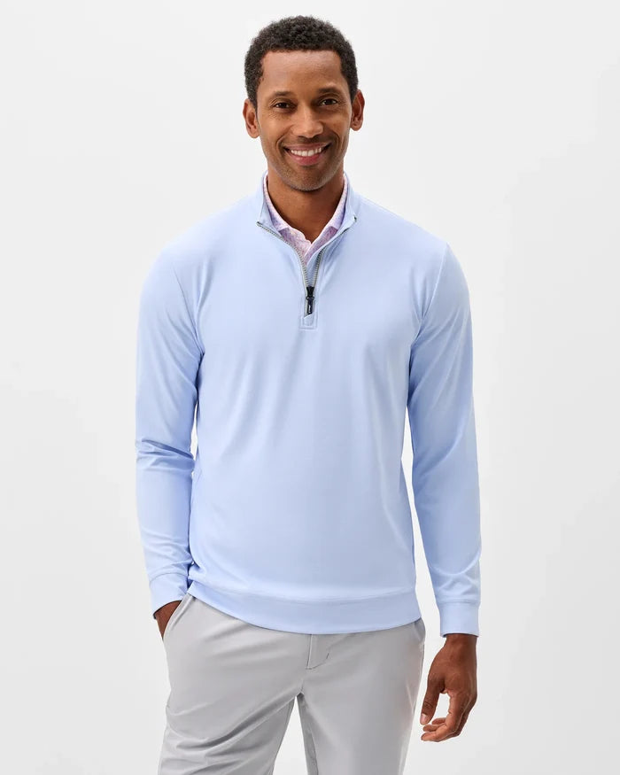 Weston 1/4 Zip Pullover in Kona - Madison's Niche