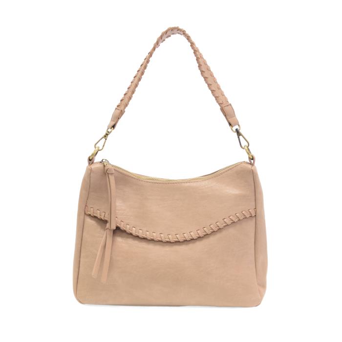 Whipstitch Hobo in Buff - Madison's Niche