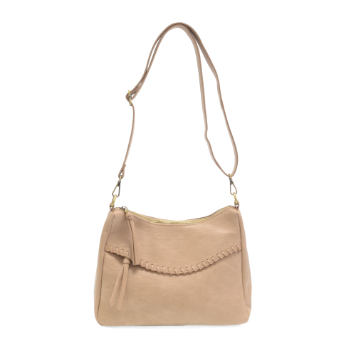 Whipstitch Hobo in Buff - Madison's Niche