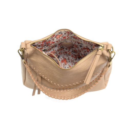 Whipstitch Hobo in Buff - Madison's Niche