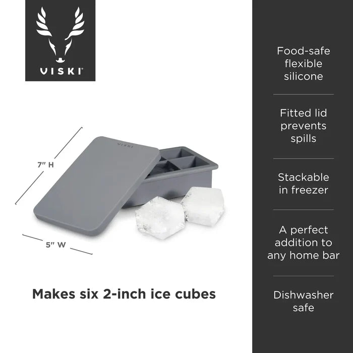 Whiskey Ice Tray with Lid - Madison's Niche