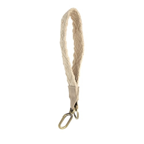 White Geo Keychain - Madison's Niche