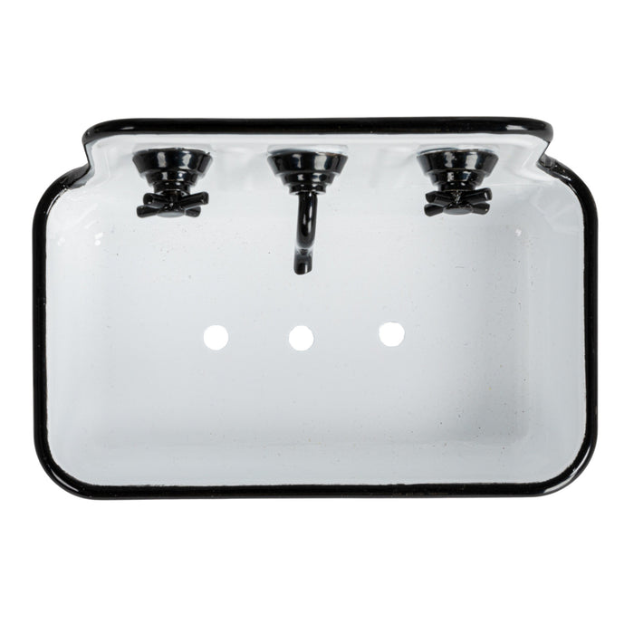 White Sink Soap Dish - Madison's Niche