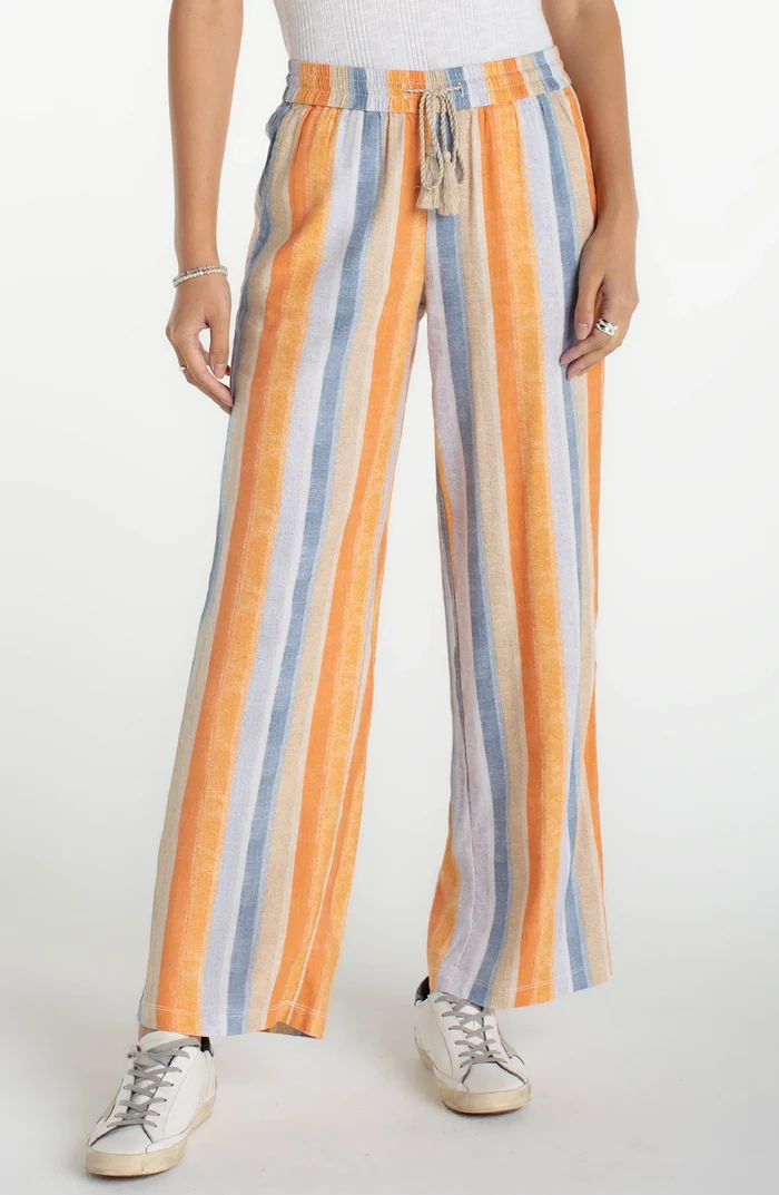 Wide Leg Drawstring Pull-Ons - Madison's Niche