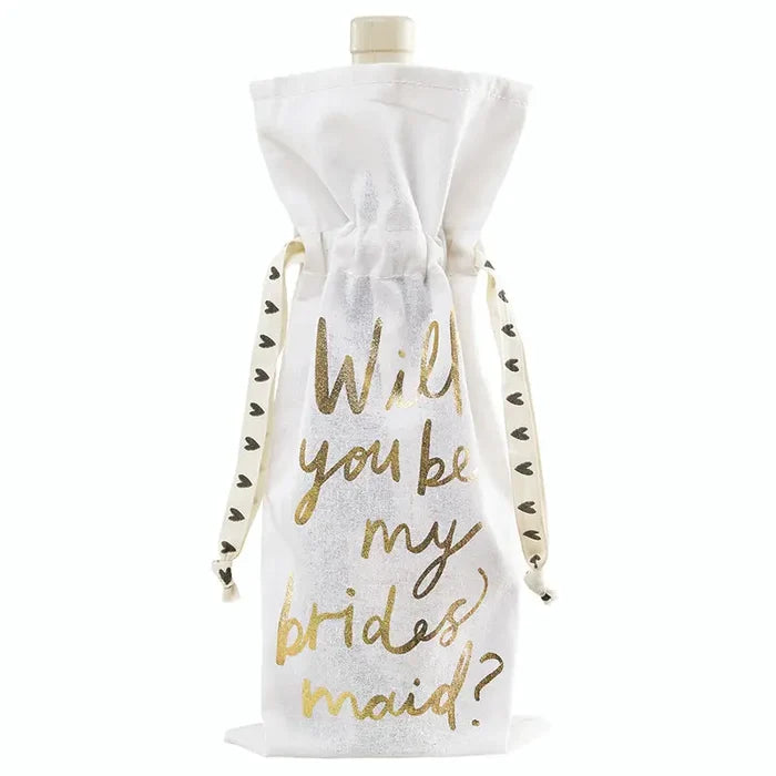 Will You Be My Bridesmaid Wine Bag - Madison's Niche