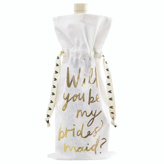 Will You Be My Bridesmaid Wine Bag - Madison's Niche