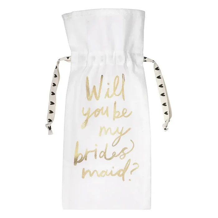 Will You Be My Bridesmaid Wine Bag - Madison's Niche