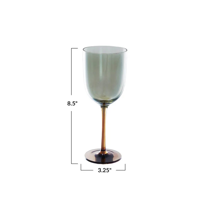 Amber Wine Glass - Madison's Niche