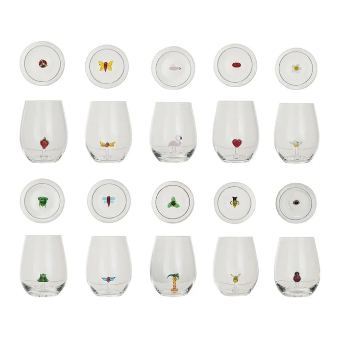 Wine Glass with Figure - Madison's Niche