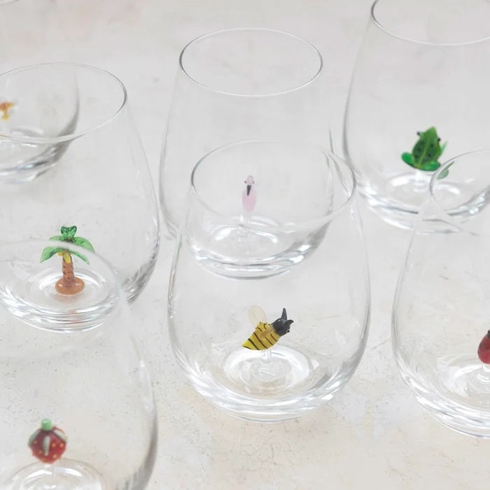 Wine Glass with Figure - Madison's Niche