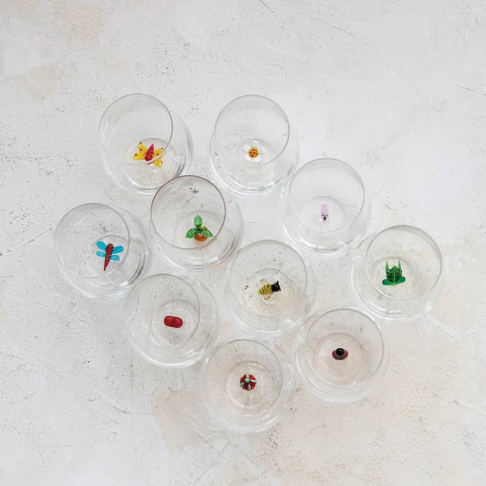 Wine Glass with Figure - Madison's Niche