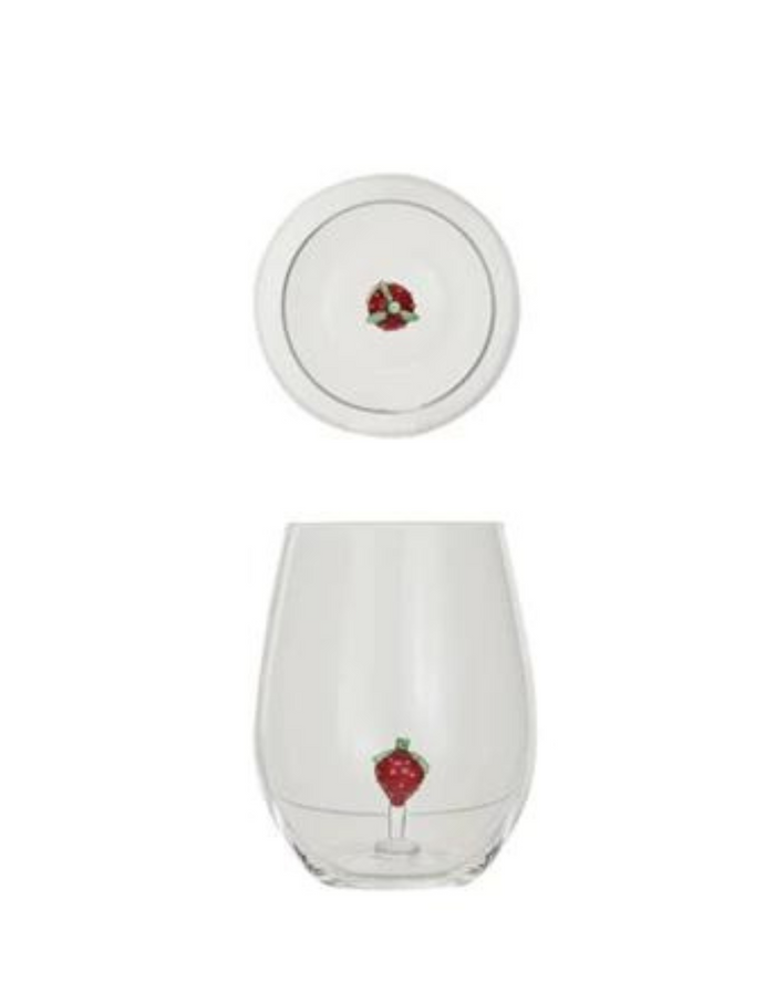 Wine Glass with Figure - Madison's Niche
