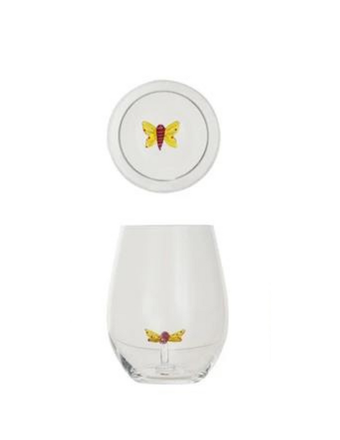 Wine Glass with Figure - Madison's Niche