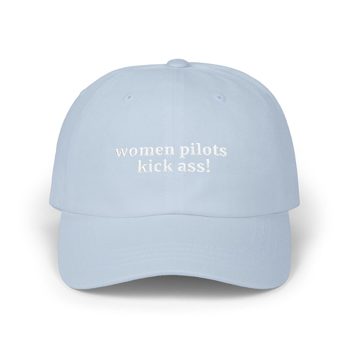 Women Pilots Kick Ass! Dad Hat