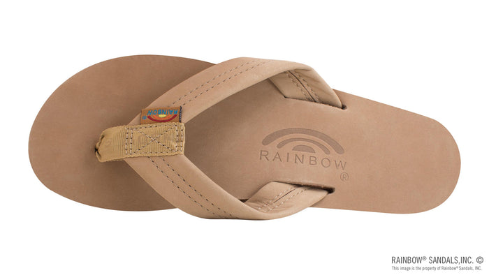 Women's Single Layer Arch Support Premier Leather with 1" Strap